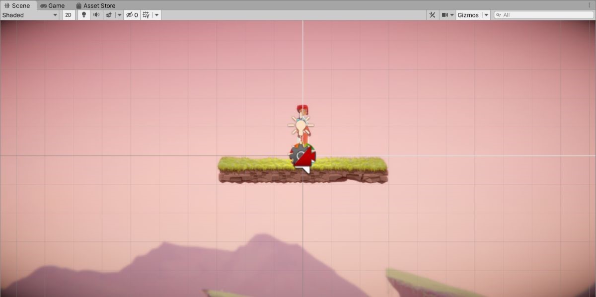 2d scene
