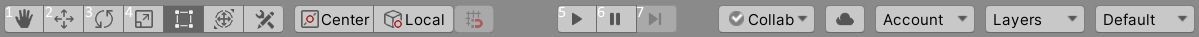 editor toolbar
